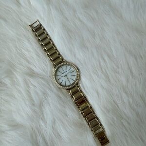 Anne Klein Gold Women's Watch